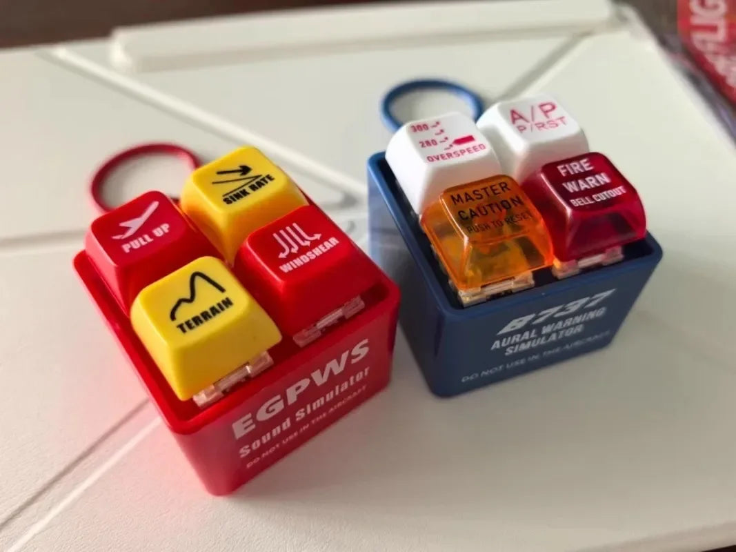 2025 New Warning Simulator for Pilot'S Refreshing and Stress Relieving Device EGPWS Boeing 737 Warning Sound Simulator