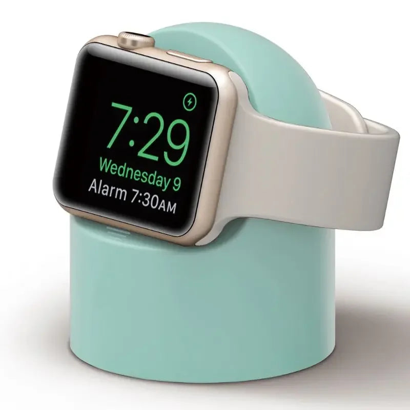Silicone charging stand for Apple Watch Series Ultra and all models